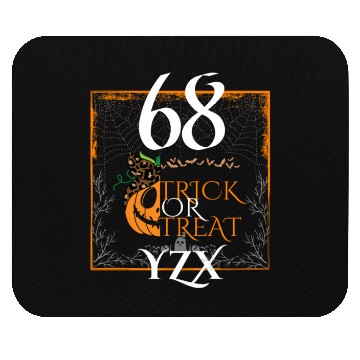 Discover Halloween trick or treat Mouse Pads