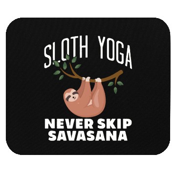 Discover Sloth Yoga 1 Mouse Pads