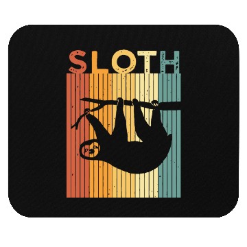 Discover Vintage Sloth 1 Mouse Pads