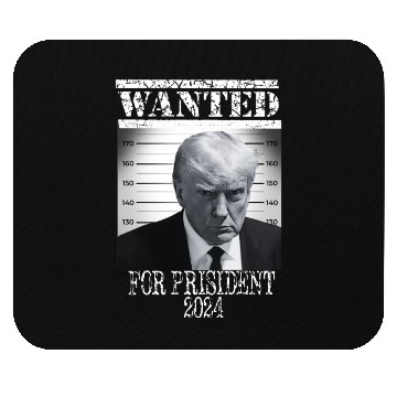 Discover Wear this "President 2024 Trump Mug Shot Mouse Pads