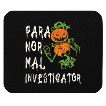 Discover Ghost Hunting Paranormal Investigator Mouse Pads