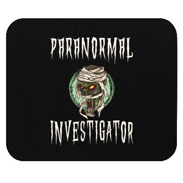 Discover Ghost Hunting Paranormal Investigator Mouse Pads