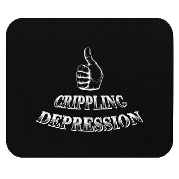 Discover Crippling Depression Mouse Pads