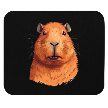 Discover Capybara In Nature Mouse Pads