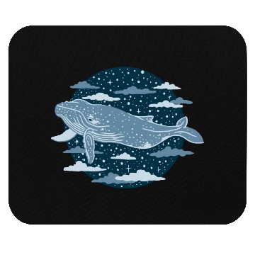 Discover Humpback Whale Animal Art Mouse Pads