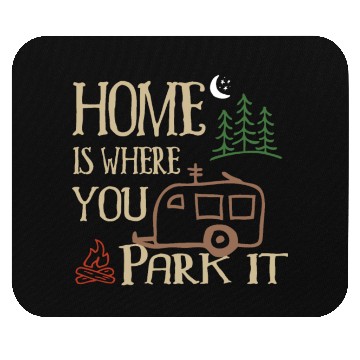 Discover RV Camping Home Mouse Pads