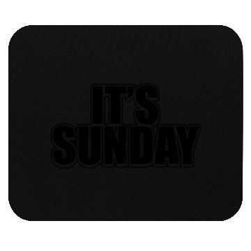 Discover Grunge Sunday Black Weekly Prank Funny Graphics Mouse Pads
