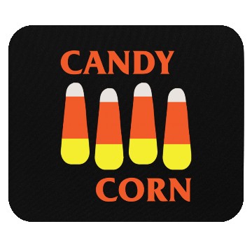 Discover Candy Corn Punk Mouse Pads