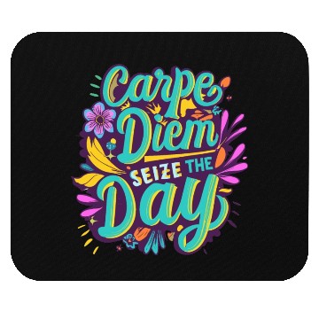 Discover Carpe diem Mouse Pads