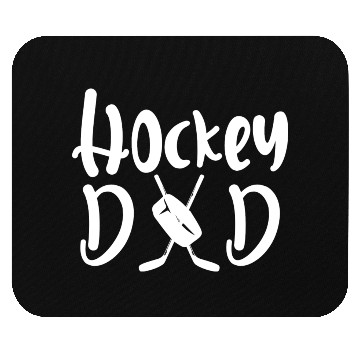 Discover Hockey Dad Mouse Pads