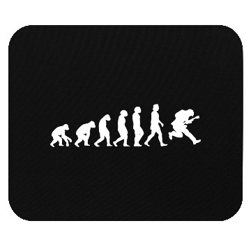 Discover Guitar knows evolution music Mouse Pads
