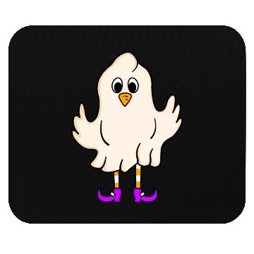 Discover Spooky Chicken Witch Ghost Funny Farmer Halloween Mouse Pads