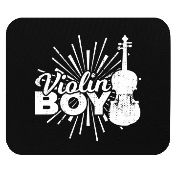 Discover Boy Who Plays The Violin Mouse Pads