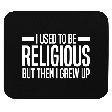 Discover Atheist Sayings | Atheism Skeptic Gifts Mouse Pads