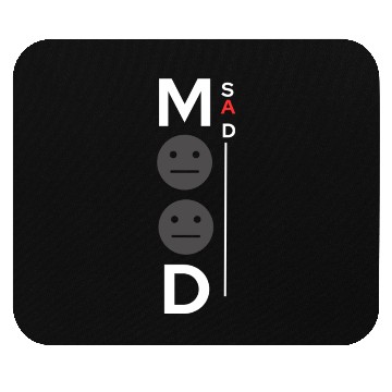 Discover Sad mood design Mouse Pads