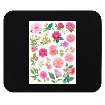Discover Sunshine and Daffodil Spring Flowers Mouse Pads