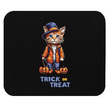 Discover TRICK OR TREAT -Happy Halloween . Mouse Pads