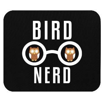 Discover Bird Nerd Mouse Pads