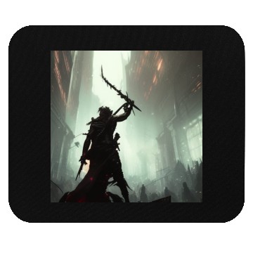 Discover Lone Angel Mouse Pads