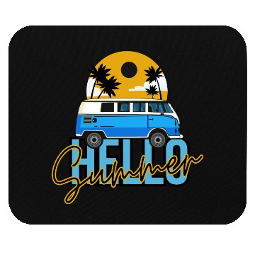Discover Hello Summer Mouse Pads