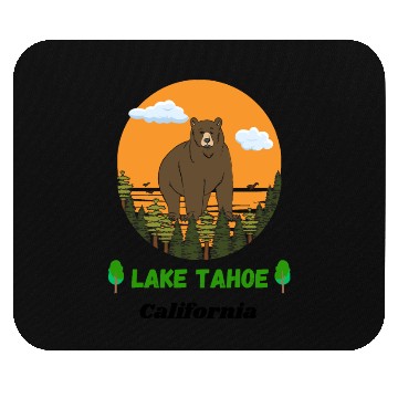 Discover Lake Tahoe California Mouse Pads