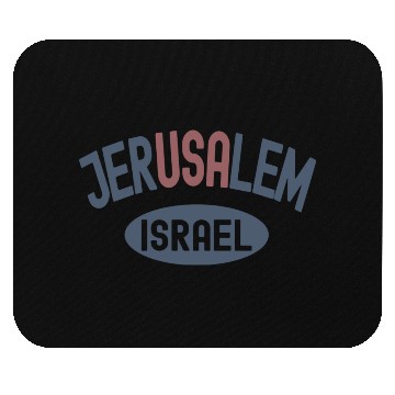 Discover Usa Jerusalem Israel Mouse Pads
