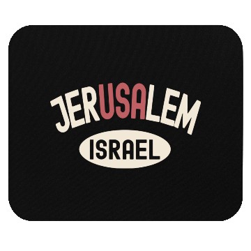 Discover Usa Jerusalem Israel Mouse Pads