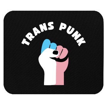 Discover Trans Punk Transgender Pride Mouse Pads
