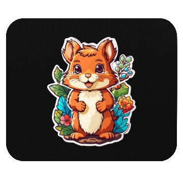 Discover Squirrel Kawaii Mouse Pads