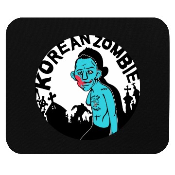 Discover Korean Zombie - Design de Combattant Coréen MMA Mouse Pads