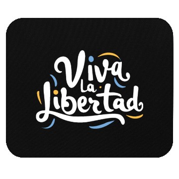 Discover Viva La Libertad Javier Milei Mouse Pads