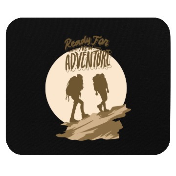 Discover ready for new adventure Mouse Pads