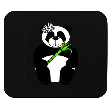 Discover Panda Girl Mouse Pads