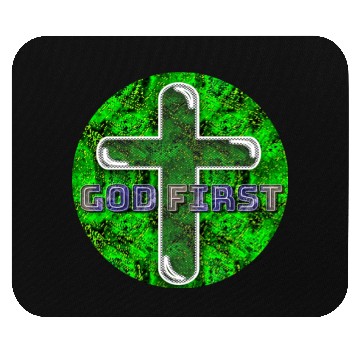 Discover God First [2] Green Mouse Pads