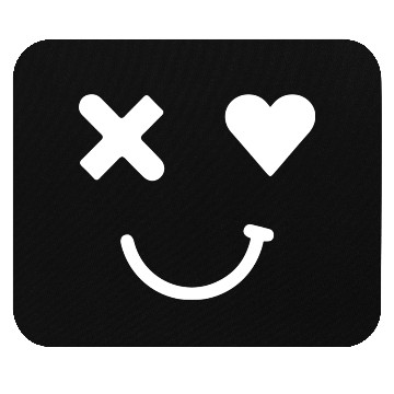 Discover Robot Smile Mouse Pads