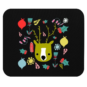 Discover Cute Christmas Deer Mouse Pads