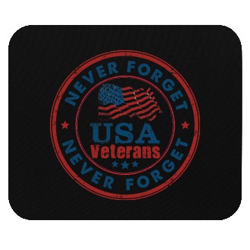 Discover Never Forget Us Veterans Mouse Pads