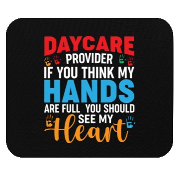 Discover Daycare Provider Childcare Pre-k Teacher Appreciat Mouse Pads