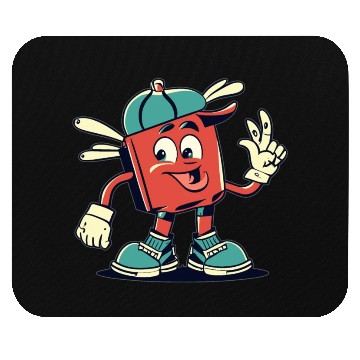 Discover Classic Cartoon Grins Mouse Pads