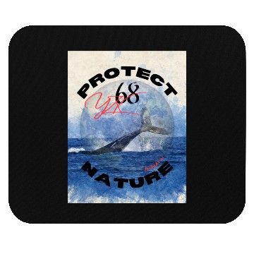 Discover protect nature Mouse Pads