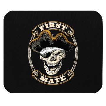 Discover First Mate Pirates Buccaneers Mouse Pads