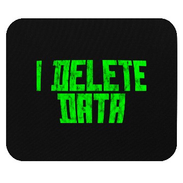 Discover I Delete Data 3 Mouse Pads