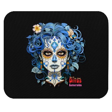 Discover Day of the Dead Divas - Esmeralda Mouse Pads
