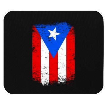 Discover Puerto Rico Flag Puerto Rican Mouse Pads