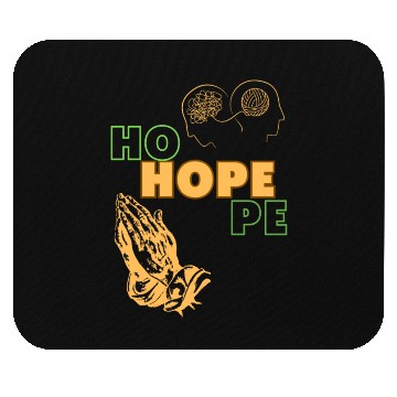Discover Hope mental health design Mouse Pads