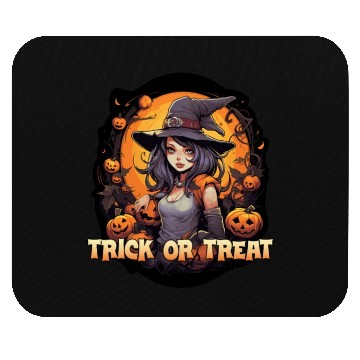 Discover Trick or treat Mouse Pads