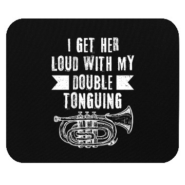 Discover Mellophonist Musical Instrument Orchestra Mouse Pads