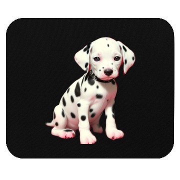 Discover Dalmatian puppy Mouse Pads