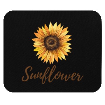 Discover sunflower Mouse Pads