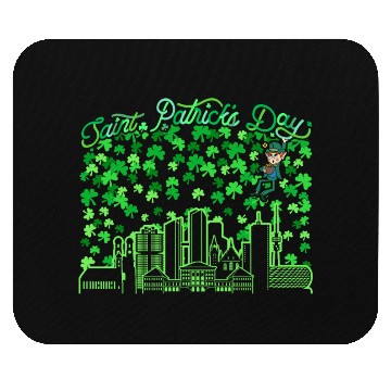 Discover Saint Patrick's Day Munich Germany Mouse Pads